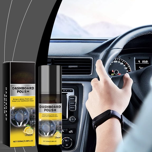 3Oz Multi-Purpose Dashboard Polish, Effective Stain Removal Glossy Protective Cleaning Polish, Universal Car And Home Surface Cleaning Care For Family