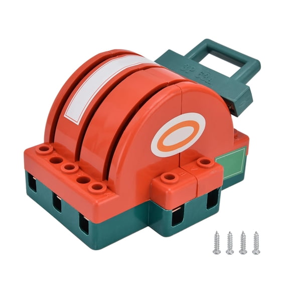 3P 63A Knife Switch Industrial Power Switch with Mounting Screws 3 Pole Double Throw