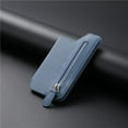thumbnail image 1 of 3P Experts 3PX-PHNWALLTZIP-BLU Clarissa Snap-Kick Wallet, Blue, 1 of 1