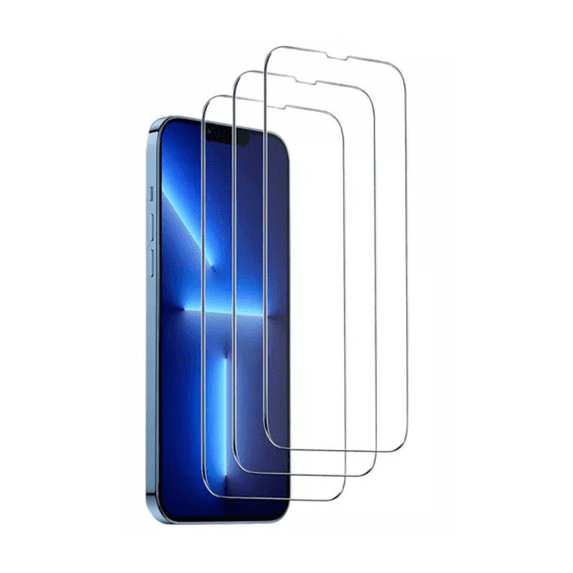 3PACK BLUUMTEK For iPhone iPhone 14 Plus Screen Protector Tempered Glass For iPhone iPhone 14 Plus