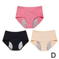 thumbnail image 1 of 3PACK Everdries Leakproof Ladies Underwear,High Waist Leak Proof Period Protective Panties,Menstrual Postpartum Leakproof Washable Plus Size Underwear ,Incontinence Underwear Leakproof Panties I0N9, 1 of 8