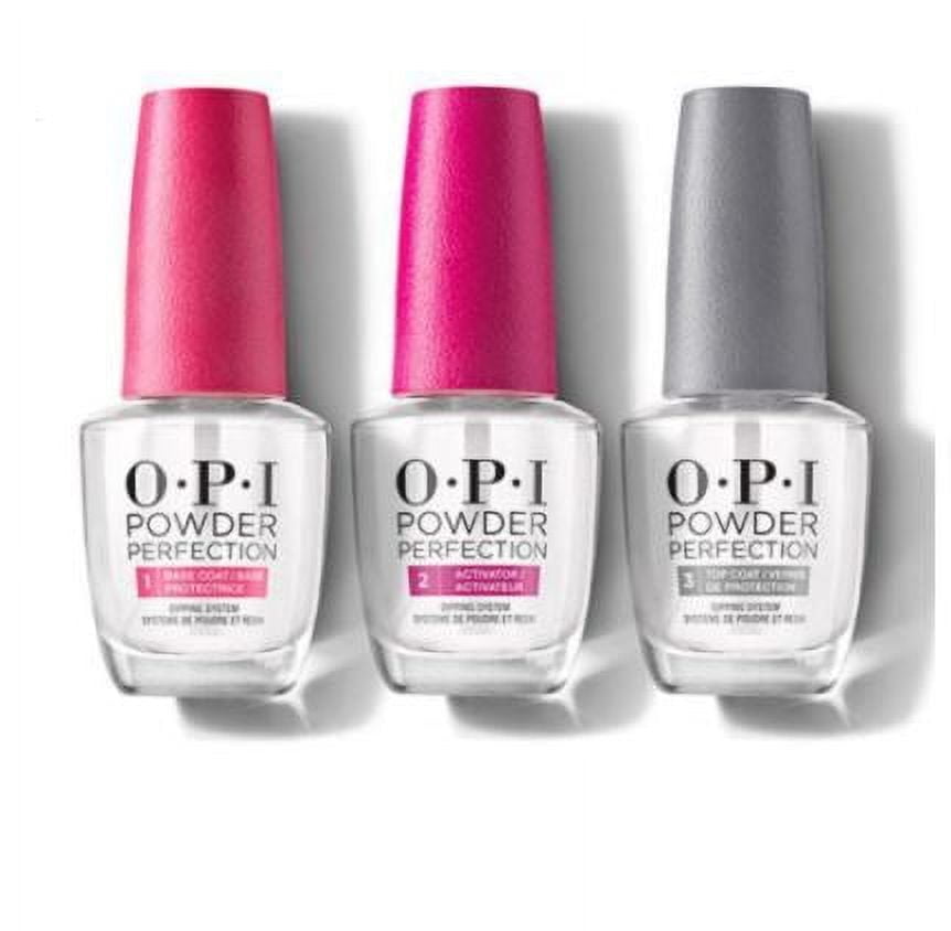 [3PACK] OPI Nail Dipping Powder Perfection - Essentials Combo Liquid Set Step 1+2+3 (Base,Activator,Top)