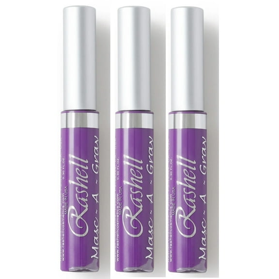 (3PACK) Rashell Masc-A-Gray Hair Color Mascara-Purple(#113) "MANGO SIX B&M"