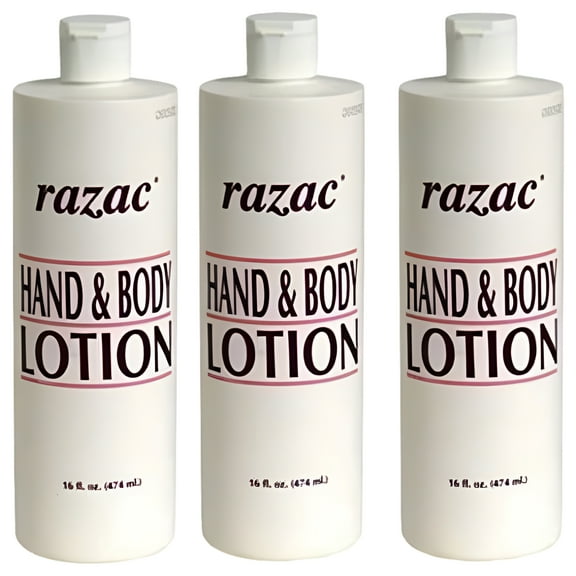 (3PACK) Razac Haircare Hand And Body Lotion 16 oz. "MANGO SIX B&M"