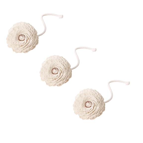3PC Artificial Flowers for Decoration, Dienrx 1Pc Absorbent Fragrance Diffuser Fragrance Diffuser Flower Fragrance Diffuser Accessory Dried Flower Fragrance Diffuser Flower Artificial Flower