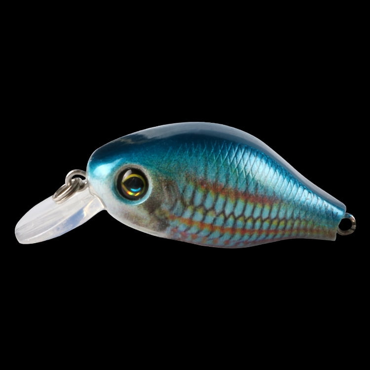 3PC BIQIANWO Fishing Lures 3D Printed 8g Floating Minnow Fat Rock Noise ...
