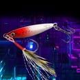 thumbnail image 1 of 3PC BIQIANWO Fishing Lures Iron Plate Fish Scale Pattern Long Casting Professional Design Bass Catfish Minnow Simulation Perfect kicking action, 1 of 9