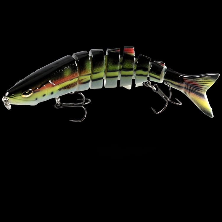 3PC BIQIANWO Fishing Lures Multi-Section Swimming Dragon 24g Plastic ...