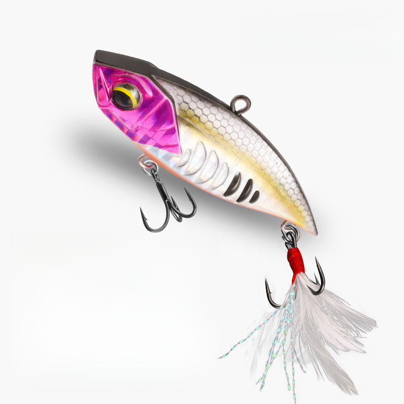 3PC BIQIANWO Fishing Lures high-quality Built-in Noise Beads VIB Sinking  Freshwater Bass Perch Fish 10G - Walmart.com