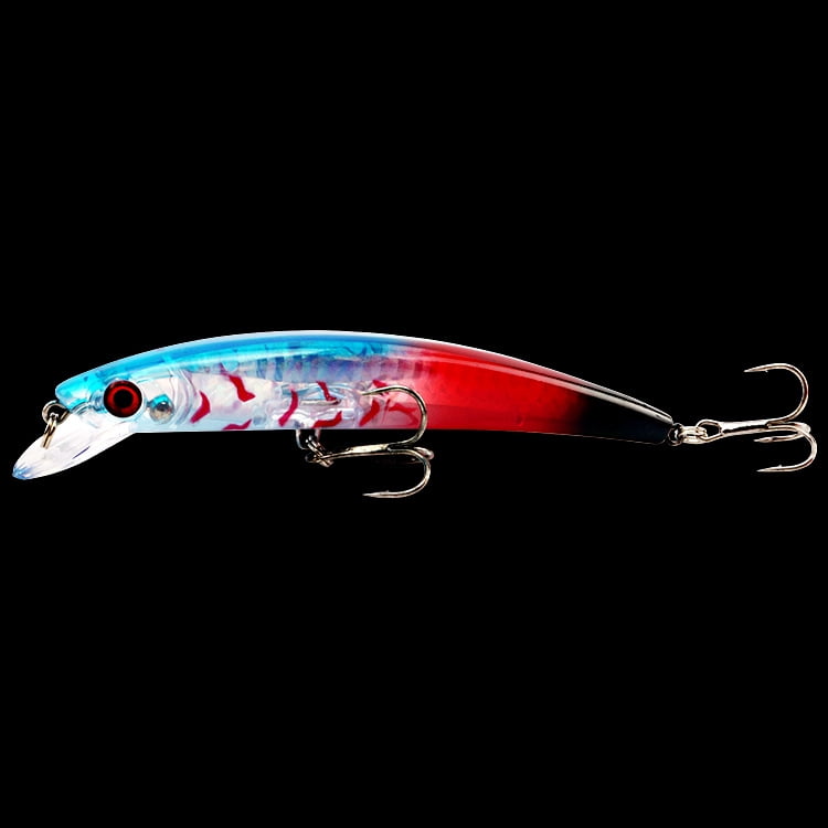 3PC BIQIANWO Fishing Lures realistic silhouette 12cm 14g with Rattle ...