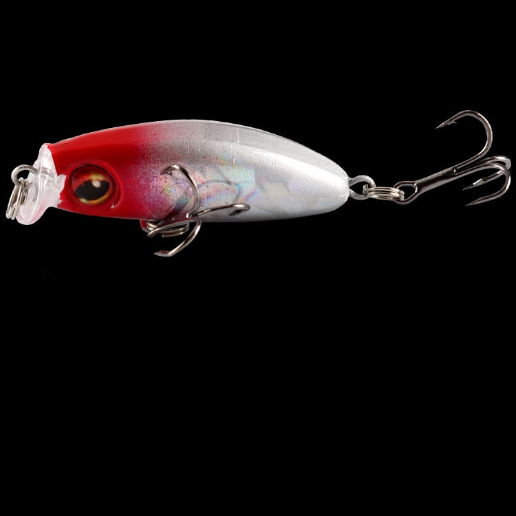 3PC BIQIANWO Fishing Lures with Hook 3.1g Bionic Fake Fish Bait Micro ...
