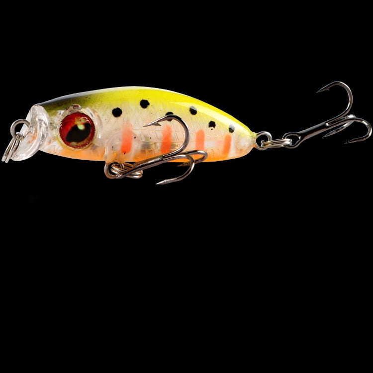 3PC BIQIANWO Fishing Lures with Hook 3.1g Bionic Fake Fish Bait Micro ...