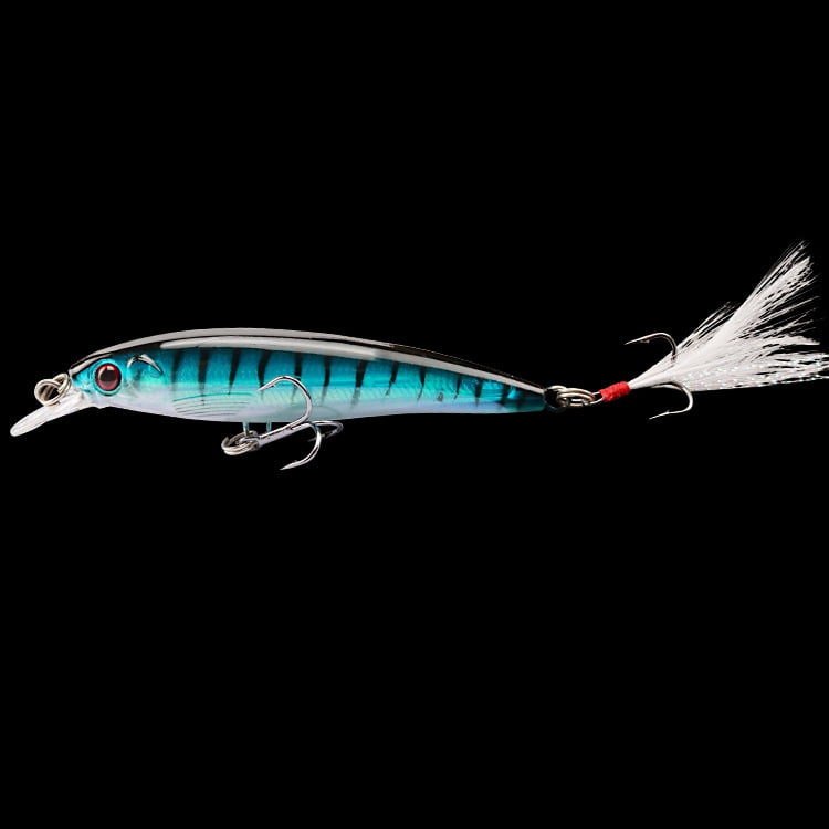 3PC BIQIANWO Sturdy Fishing Lures Plastic Fake Bait Fishing Gear Sea ...