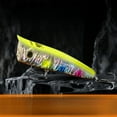 thumbnail image 1 of 3PC Biqianwo Fishing Lures Water Spray Wave Climbing Water Surface System Tossing Floating Luminous Noise Bass Yellowcheck Carp, 1 of 8