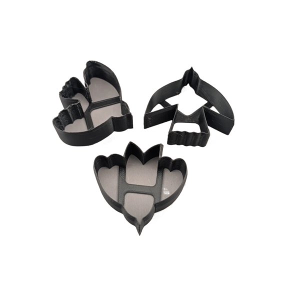 3PC Bird & Dove Cookie Mold 3D Printing