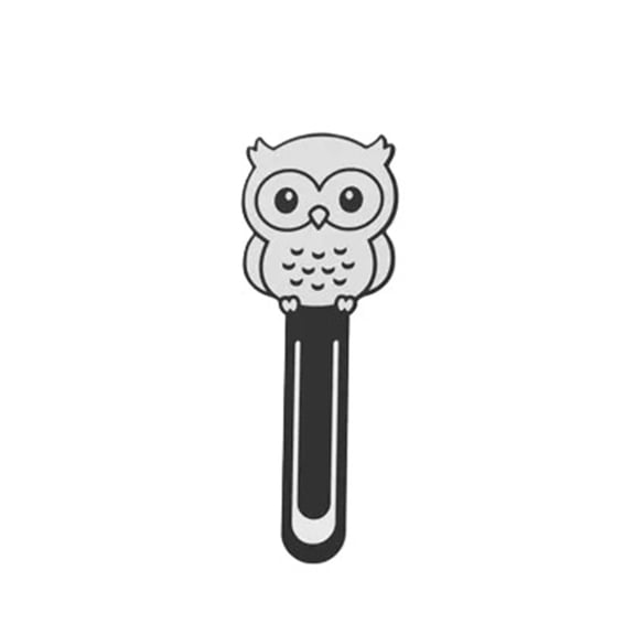 3PC Bookmark Owl Cute Kawaii 3D Print