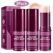 3PC Calcium Multi Balm Stick, Collagen Moisturing Stick, Moisturizing, Portable Skin Care, 9G