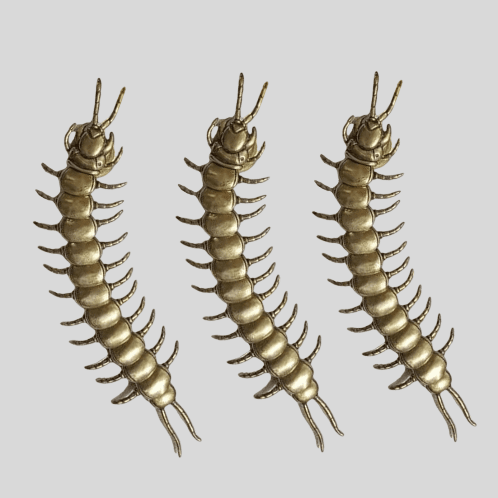 3PC Centipedes Button Covers, Button Cover, Alloy Material Multi-Claw ...