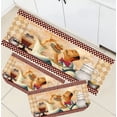 thumbnail image 1 of 3PC. Chef Kitchen Runner Rug Set - 3 Piece by Catalina Home Multicolor Machine Washable, 1 of 5