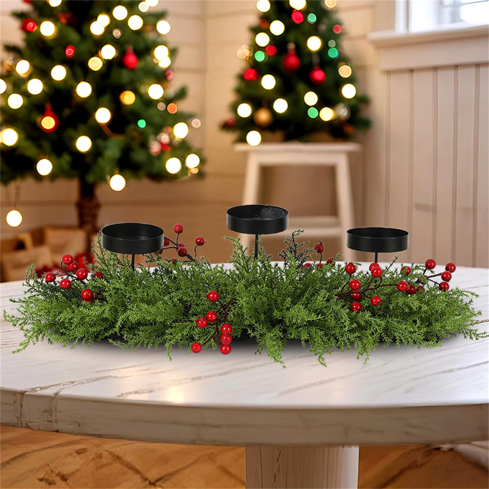 3PC Christmas Candle Holders, 24Inch Large Christmas Threelegged — free download