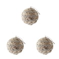 thumbnail image 1 of 3PC Christmas Hanging Ornaments Christmas Ball Ornaments Decorative Hanging Pendants, Champagne Glitter Shatterproof Baubles with Pearl Sequin Finishes for Xmas Tree 3.15Inch, 1 of 5