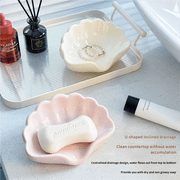 3PC Creative Breakfast Plate Shell Shape Plate Fruit Salad Plate