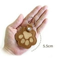 thumbnail image 1 of 3PC Dog Fur Storage Keychain, Portable Cute Leather Paw Keychain for Pet Hair Storage, Keepsake Keyring, Unique Memorial Collection Keychain, Pet Memorial Gifts for Bag Purse Paw Key, 1 of 6