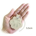 thumbnail image 1 of 3PC Dog Fur Storage Keychain, Portable Cute Leather Paw Keychain for Pet Hair Storage, Keepsake Keyring, Unique Memorial Collection Keychain, Pet Memorial Gifts for Bag Purse Paw Key, 1 of 6