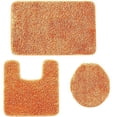 thumbnail image 1 of 3PC ELITE BATH RUG SET ORANGE, 1 of 3