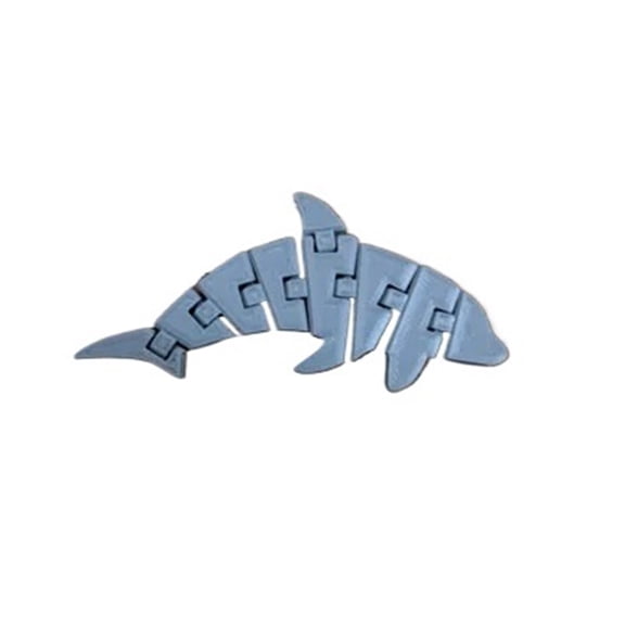 3PC Flexible Dolphin Fast Printing 3D Printing