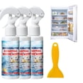 thumbnail image 1 of 3PC Freezer Defroster Spray for Refrigerator,De-Icer For Car Windshield Defroster,Window Snow Deicing Spray,Melting Spray,Deicer For Car Windshield,Winter Car Essentials,120ml, 1 of 6