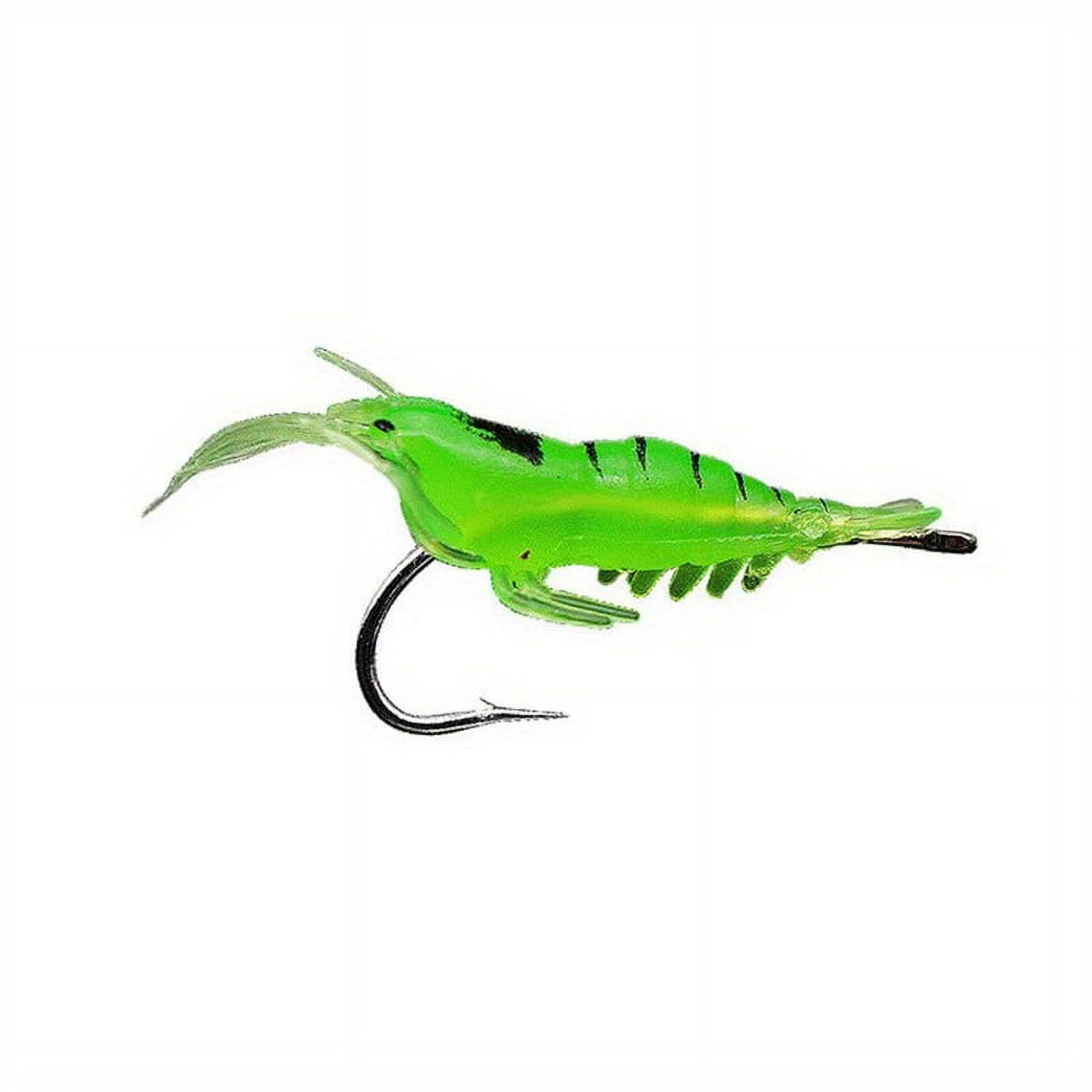 3PC Glow In The Dark Shrimp Fishing Lure: Lightweight & Easy To Use - Perfect For Beginners