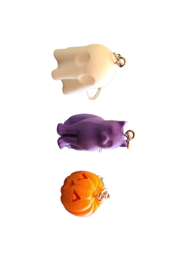 3PC Halloween keychain (thread) 3D printing