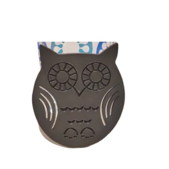 3PC Holiday Cute Owl Coaster 3D Printing