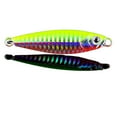 thumbnail image 1 of 3PC Hook Metal Jigging Spinner Bait 7g/10g/15g/20g/30g Laser Fishing Casting Fishing Jig Metal Spoon, 1 of 5