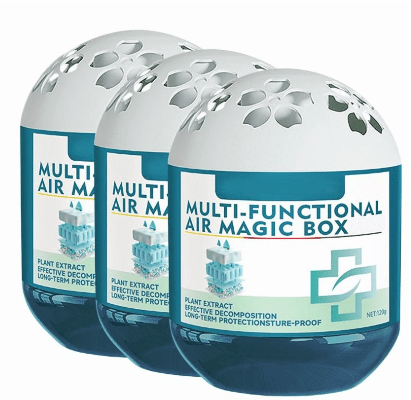 3PC Indoor Air Purification Dust Removal Magic Box - Air Magic Box - Long-Lasting Freshness Dust Removal Box, Dust Removal & Fresh Air for Any Room