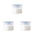 thumbnail image 1 of 3PC Kitchen Storage Box Sealed Food Preservation Plastic Preservation Container Storage, Tank Grains Sealed Can,A,3, 1 of 14
