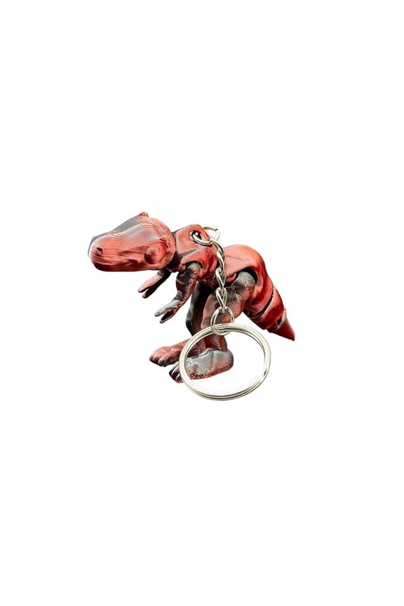 3PC Miniature Tyrannosaurus Rex Keychain 3D Printing
