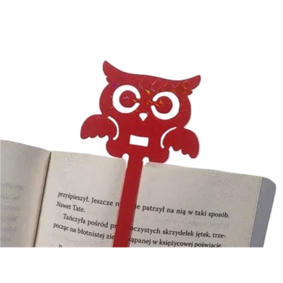 3PC Owl-Cute Animal Bookmark 3D Printing