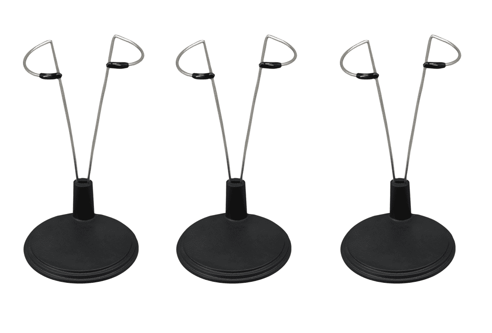 3PC Plush Doll Fixing Stand Action Figures Support Display Stands ...