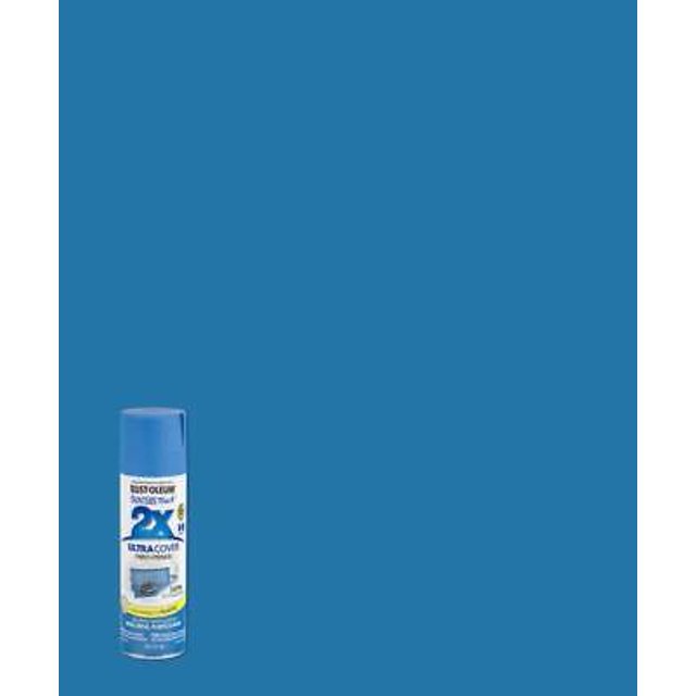 3PC RustOleum Painters Touch Ultra Cover Satin Wildflower Blue Spray