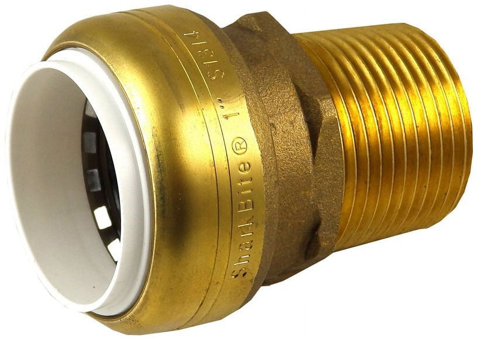 3PC Sharkbite Sharkbite UIP140A PushtoConnect PVC Male Pipe Thread