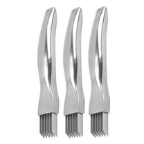 3PC Shred Silk the Knife, 2024 New ShredKnife Shred Silk the Knife Stainless SteelChopped Green Onion Knife Onion Slicer Thin Multifunctional Vegetable Cutter & SlicerKitchen Tool Easy to Use