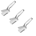 thumbnail image 1 of 3PC Stainless Steel Grill Clamp Set, Double-Sided Shovel Clip BBQ Spatula Tongs for Steak Burger Fish, Heavy Duty Kitchen Cooking Tools for Outdoor Grilling BBQ, 1 of 5