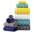 thumbnail image 1 of 3PC Superfine Fiber Bath Towel Set - Highly Absorbent, Quick Dry, Soft & Comfortable, Pill-Free Hotel Luxury Towels for Bathroom (Yellow) by PALIFEUR, 1 of 8