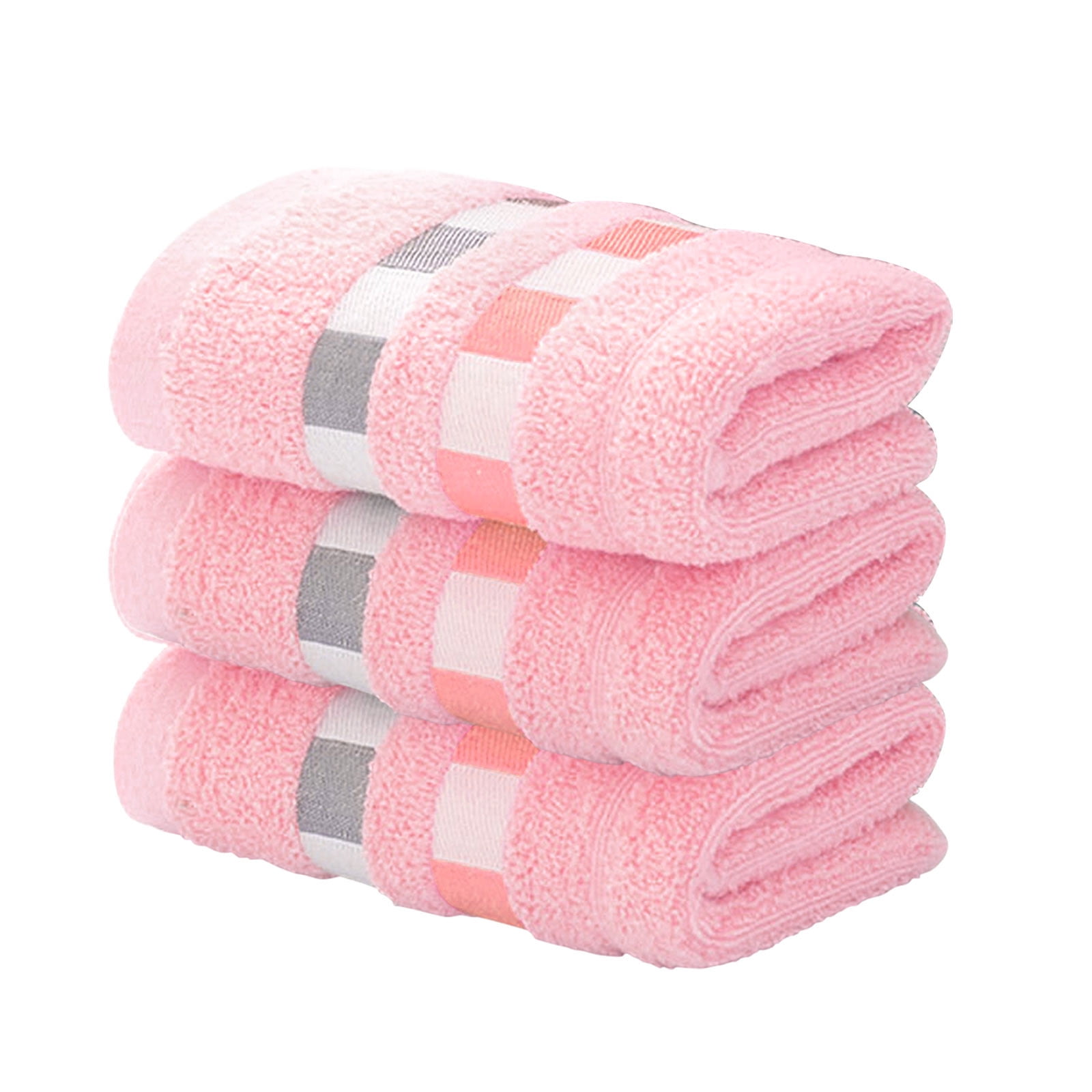 3PC Towel Absorbent Clean And Easy To Clean Cotton Absorbent Soft Suitable For Kitchen Bathroom