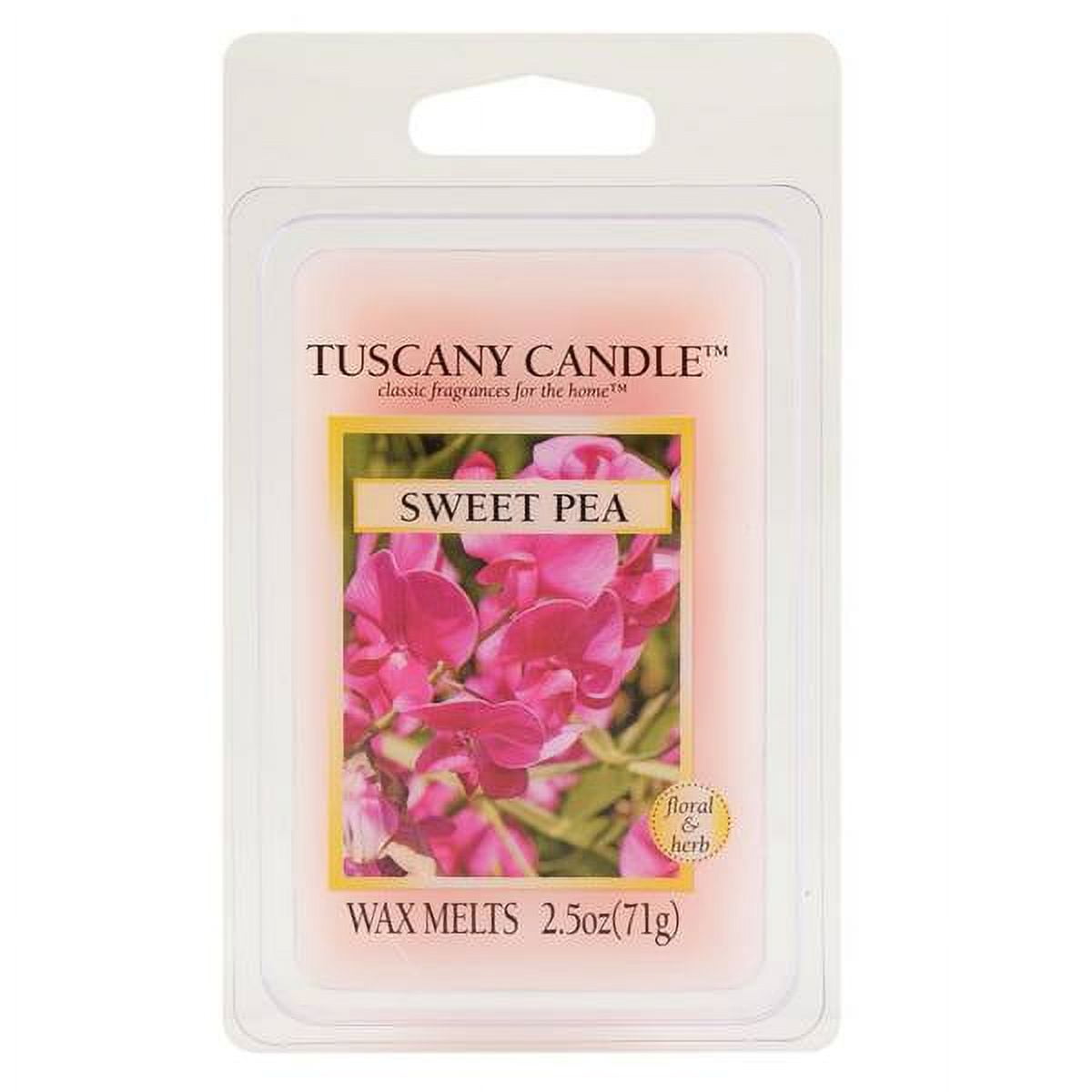 3PC Tuscany Candle Sweet Pea Wax Melts