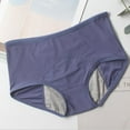 thumbnail image 1 of 3PC Underwear for Women Bikini Briefs Leak Proof Menstrual Period Physiological Waist Pants Panties Saving on Clearance, 1 of 8