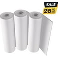 thumbnail image 1 of 3PC 4mm White Eva Foam Cosplay Sheets roll, Premium Halloween Craft Foam, 13.9" x 59", High Density 86kg/m3 for Cosplay Costume, DIY Projects, 1 of 6
