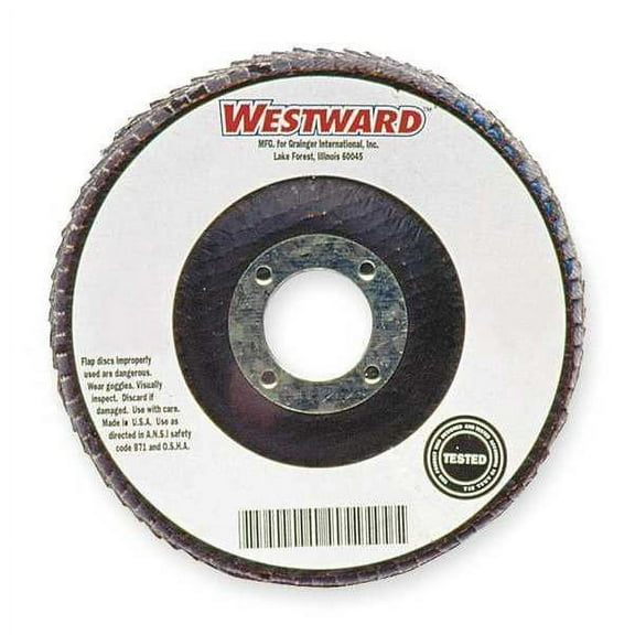 3PC ZoroSelect Flap Disc, Type 27, 4" dia., 60 Grit